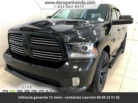 Vente De Dodge Ram 500 Sport Crew Cab Lb 4wd 2017 Prix Tout Compris