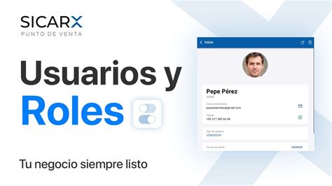Crear Usuarios Y Roles En Sicarxcom Youtube