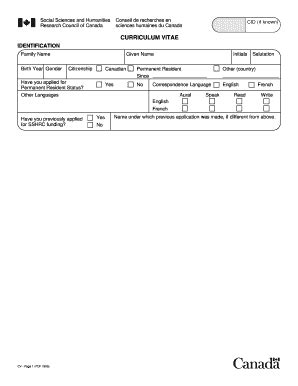 Fillable Online People Stfx CID If Known People Stfx Fax Email