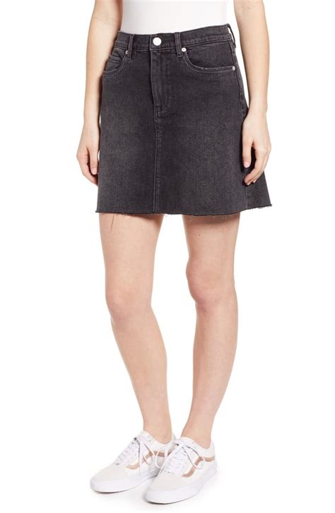 Blanknyc Raw Hem Denim Skirt Nordstrom Denim Skirt Skirts Stylish