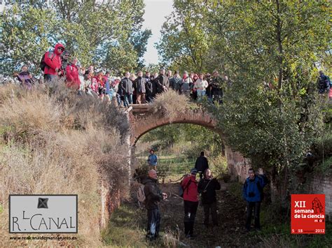 Visita Al Real Canal De Manzanares Organizada Dentro De La Semana De La