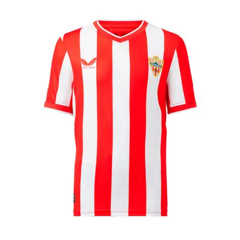 Dres Castore Ud Almeria Primera Equipaci N Ni O Crveno Bijeli