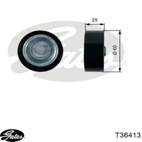 119233042R Renault (RVI) ролик приводного ремня паразитный