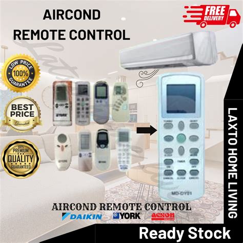 Offer Aircond Air Cond Remote Control Shopee Malaysia