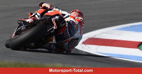 Motogp Assen 2018 Marc Marquez Auch Im Warm Up Vorne