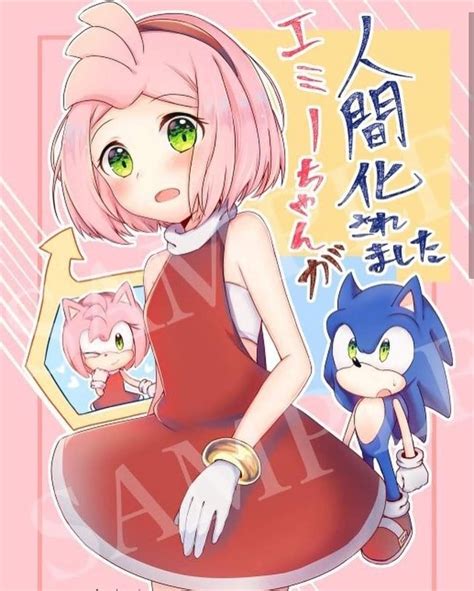Human Amy In 2022 Sonic And Amy Amy Rose Sonic Fan Art