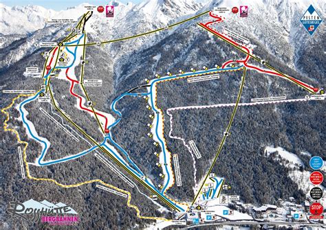 Seefeld Rosshütte Trail Map • Piste Map • Panoramic Mountain Map