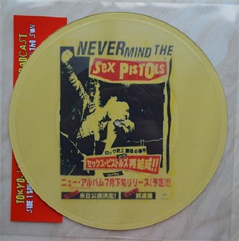 God Save The Sex Pistols Never Mind The Sex Pistols Japan Fm Picture Disc Piss