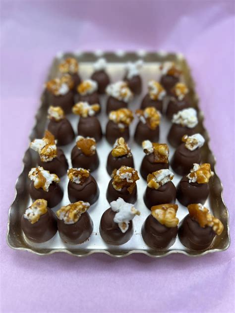 Popcorn Toffee Bon Bon