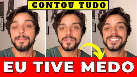 Rodrigo Simas Teve Medo De Se Assumir Bissexual 😱 Saiba Por QuÊ Youtube