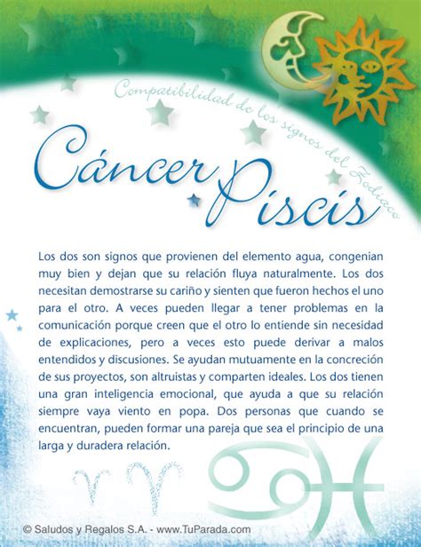 Cancer Con Piscis