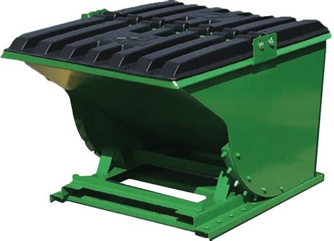 Self Dumping Hoppers Dump Hopper Bins Roura Material Handling