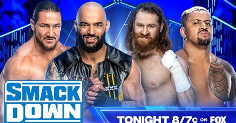 Wwe Smackdown Preview Sami Zayn Solo Sikoa In Tag Action