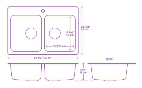 Small Double Kitchen Sink Dimensions – Things In The Kitchen