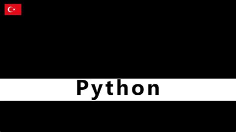 Aret Dili Python Programlama De I Kenler F Else Youtube