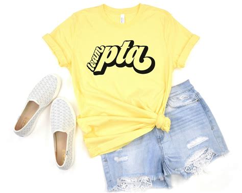 Pta Crew Team Pta Shirt Parent Teacher Association Tshirts Etsy