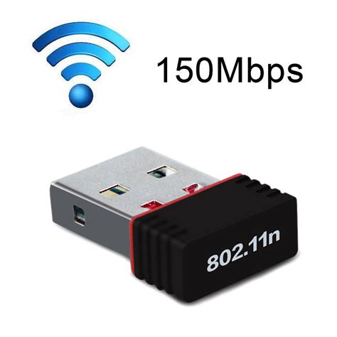 Laptop Computer PC 150Mbps Realtek Rtl8188ftv Mini WiFi USB Adapter