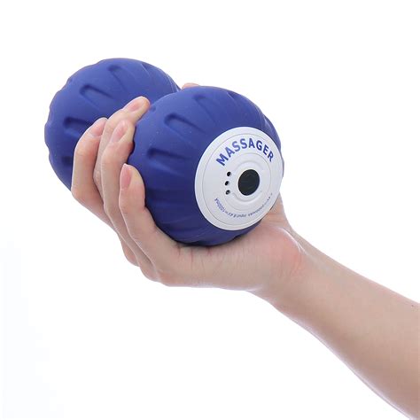 Handheld Vibrating Peanut Massage Ball Deep Tissue Trigger Point