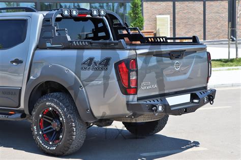Nissan Navara Np300 Rear Bumper Matt Black Dna 4x4