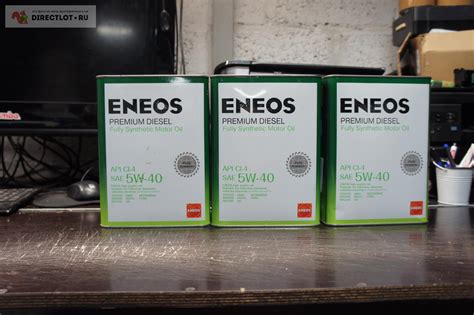 Масло моторное. ENEOS SAE 5W40. купить в Москве цена 4200 Р на ...