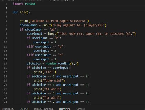 Python Rock Paper Scissors | Devpost