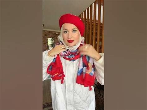 Идея как красиво носить палантин #женственность #элегантность #стиль ...
