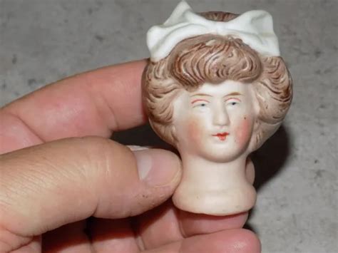 ANCIENNE TETE DE Femme En Porcelaine Biscuit EUR 16 50 PicClick FR