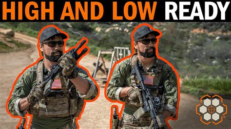 High Ready And Low Ready Rifle Positions With Navy Seal Dorr Youtube