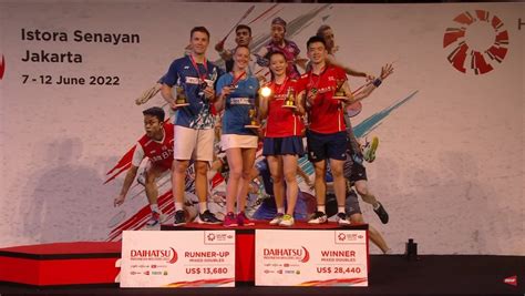 Indonesiamasters On Twitter Podium Juara Indonesiamasters