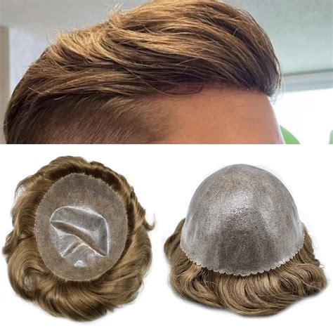 Amazon Hair Wonders Toupee For Men Real Human Hair Piece Full