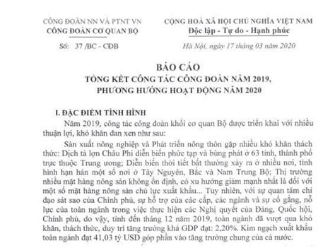 Thông Tin Về Mẫu Báo Cáo Công đoàn Cơ Sở Mới Nhất Cho Bạn