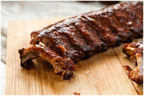 Barbecue Ribs recipe on the grill - Sugar Maple Farmhouse