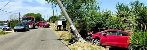 Four Injured In Car Accident Involving Two Vehicles In Grazzanise