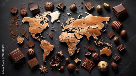 Chocolate World Day Generative AI Stock Illustration Adobe Stock