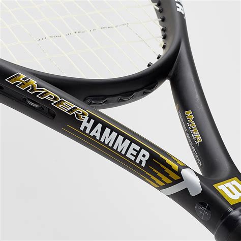 Wilson Hammer 5 3 Tennis Rackets Black White Gold