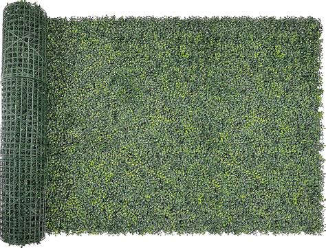 Bybeton Artificial Boxwood Roll Privacy Fence Screen40