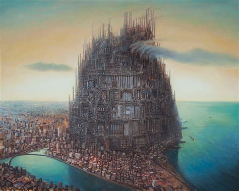 An Artist Visualizes The Terrifying Dystopian Metropolises Of Tomorrow