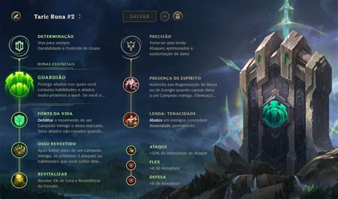 Como Jogar De Taric No Lol Veja Dicas De Runas Builds E Counters