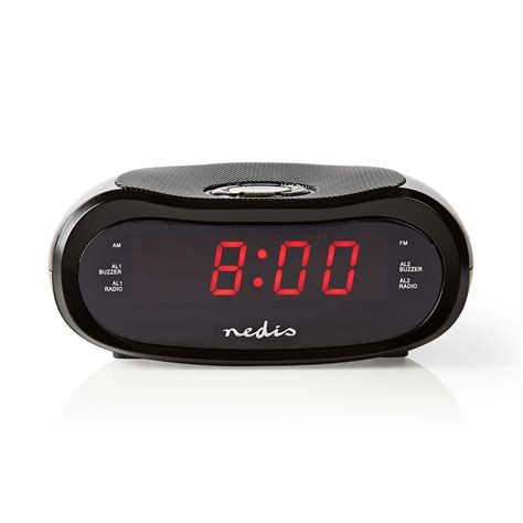 Nedis Digitalni Radio S Budilicom In Ni Led Zaslon Fm Snooze