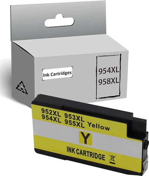 Mysec Ink Cartridge Replacement For Hp 954xl 958xl Used For Hp Officejet Pro 7720