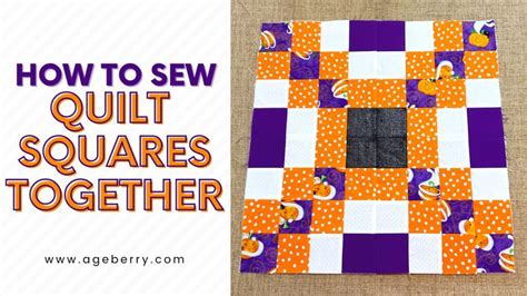 Youtube Sewing Quilt Squares Together At Sharon Hicks Blog