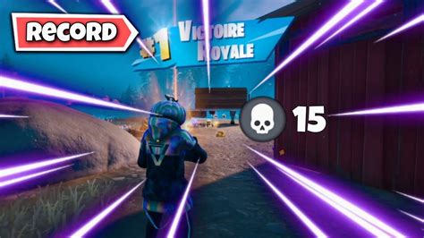 Mon Record De Kill Sur Fortnite Battle Royale Youtube