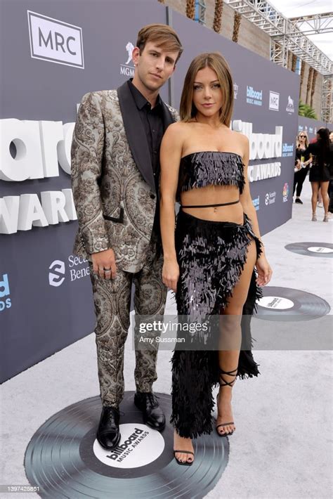 Illenium And Lara Mcwhorter Attend The 2022 Billboard Music Awards At