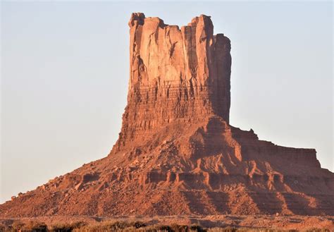 Castle Rock Monument Valley Navajo Tribal Park Oljato Monument