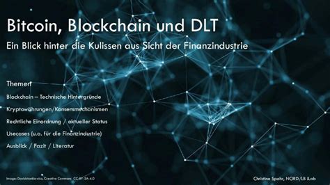 Mitgliederversammlung Herbst 2019 Bitcoin Blockchain Und Dlt Ein