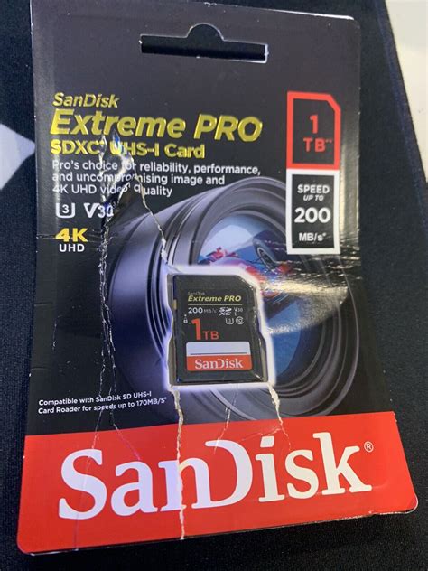 Sandisk Tb Extreme Pro Sdhc And Sdxc Uhs I Memory Card Sdsdxxd