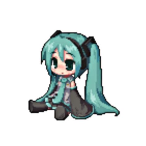 Animekawaiicutepixel Arthatsune Mikumikupfpiconaesthetictiktok Miku