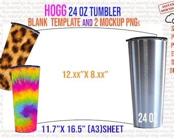 Hogg Storyboard 20 Oz Tapered Tumbler Template SVG PNG PDF Etsy