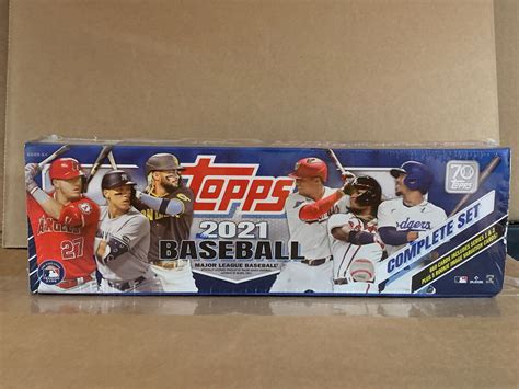 Topps Mlb Baseball Complete Factory Sealed Blue Retail Set Ebay