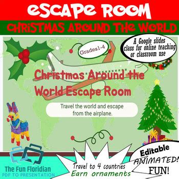 Christmas Around The World Escape Room Class By The Fun Floridian